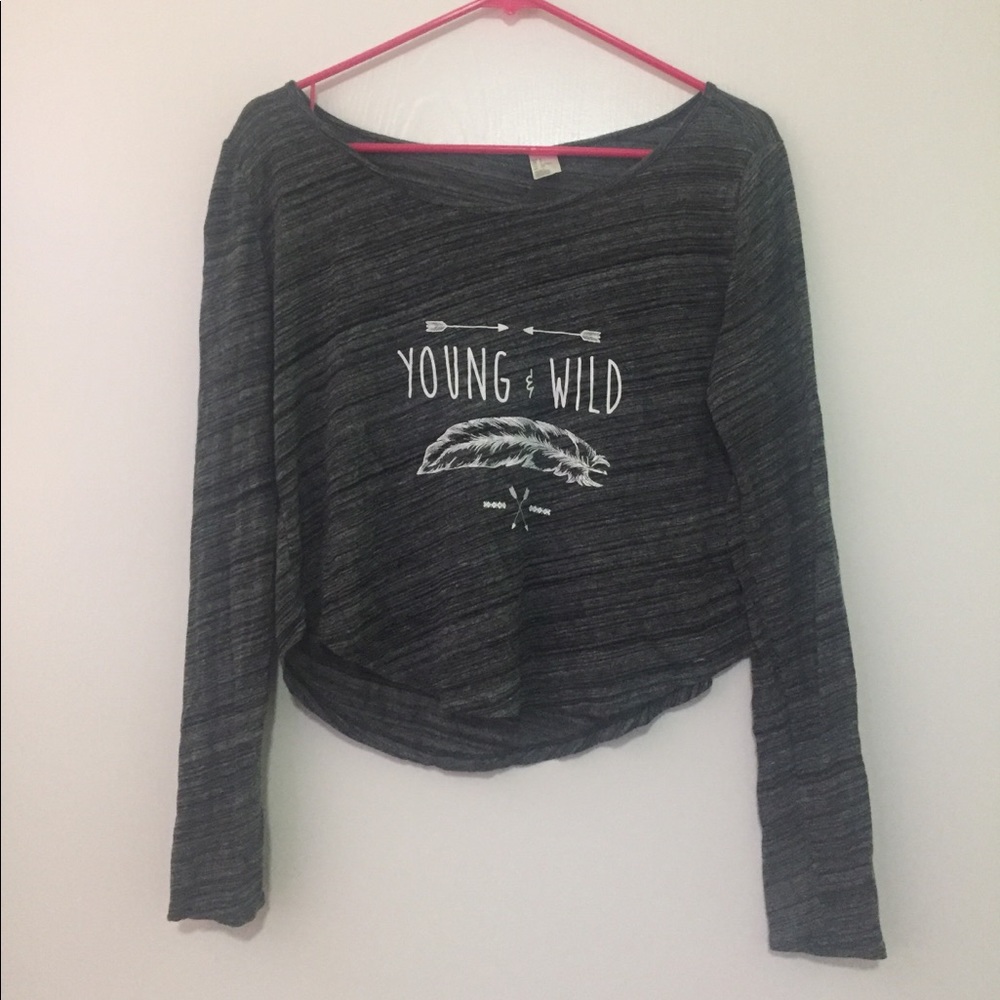 New Young & Wild Long Sleeve Top